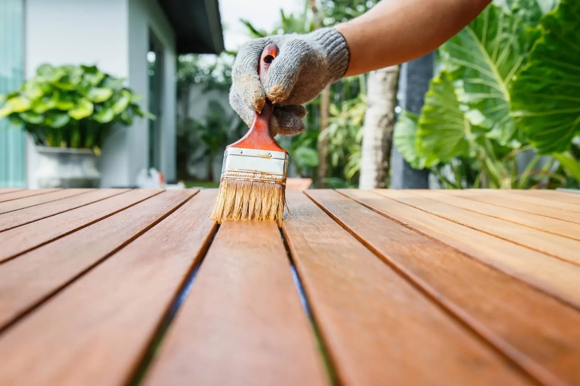 Varnishing Wood Exterior Work Oakland County Michigan